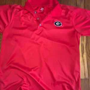 Georgia University Polo Golf Shirt sz. L